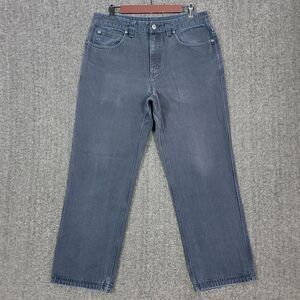 Duluth Trading Co Pants Mens 33x28* Heavyweight Fire Hose Relaxed Fit 5-Pocket